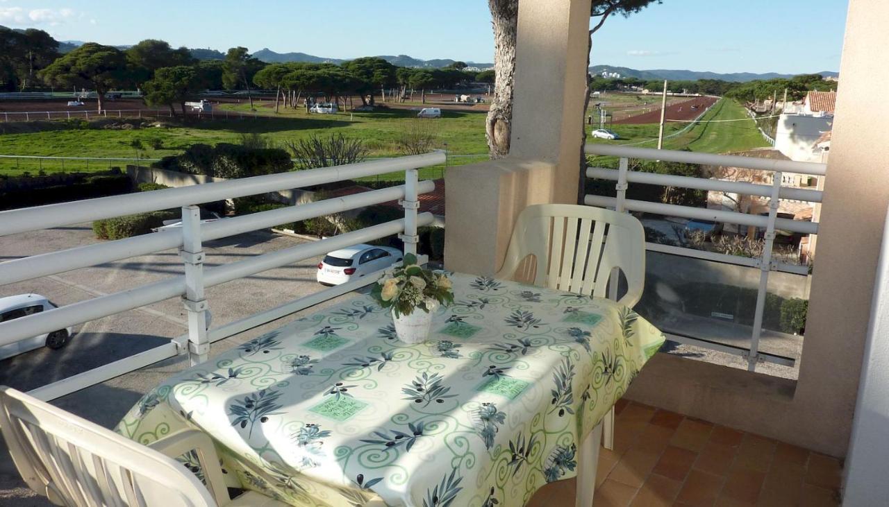 Studio Residence Bona, Vue Hippodrome Et Mer, Clim Hyères Extérieur photo